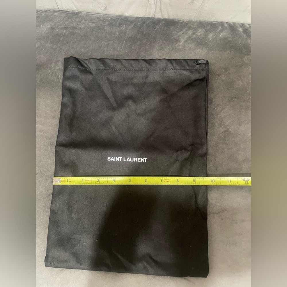 Black Saint Laurent dust bag